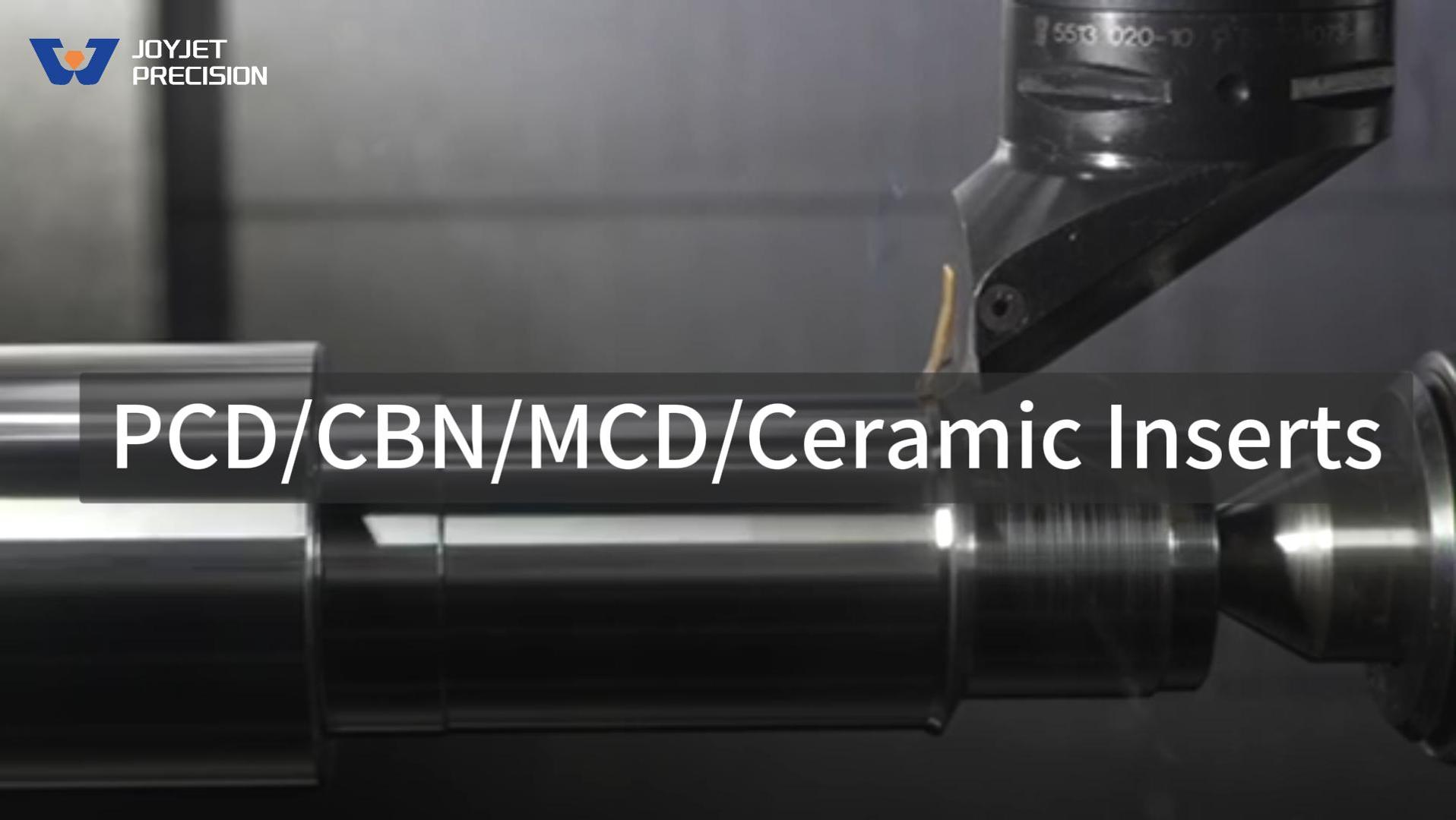 Inserts en céramique PCD CBN MCD